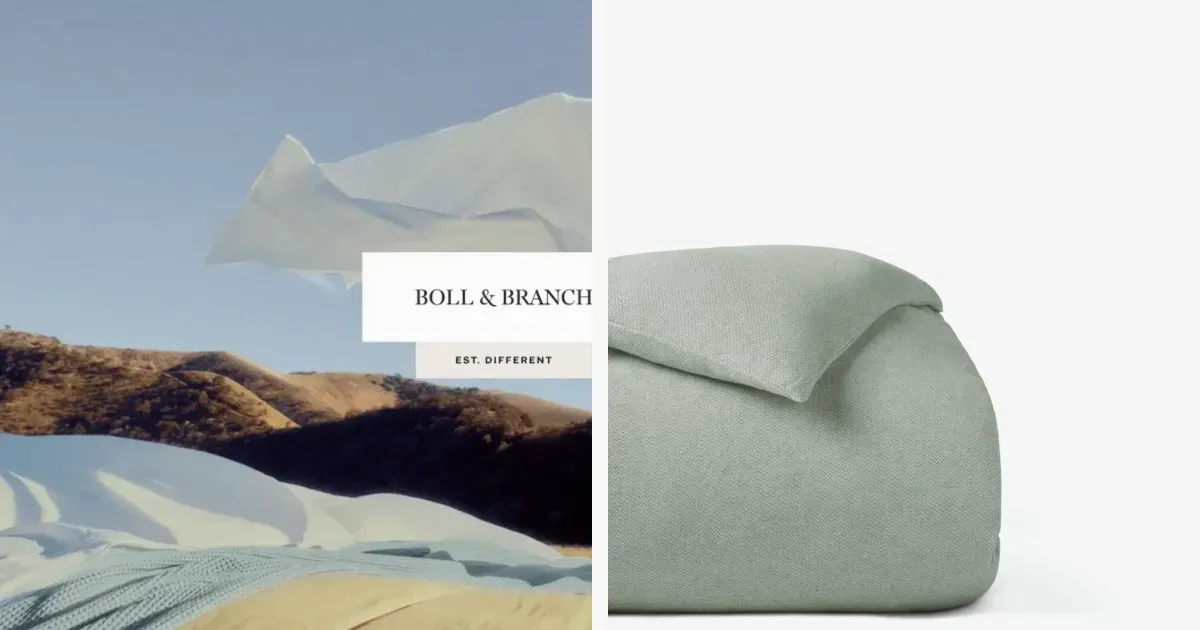 Organic cotton bedding from official home storefronts