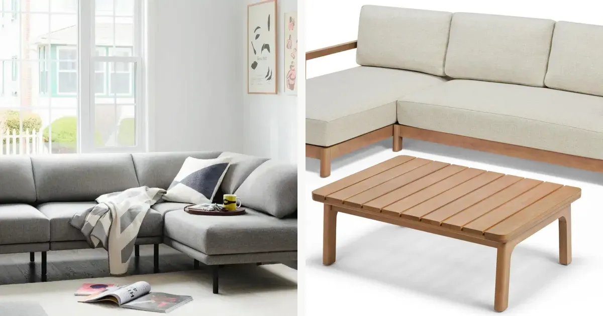 Modular and mid-century sofas from official home storefronts