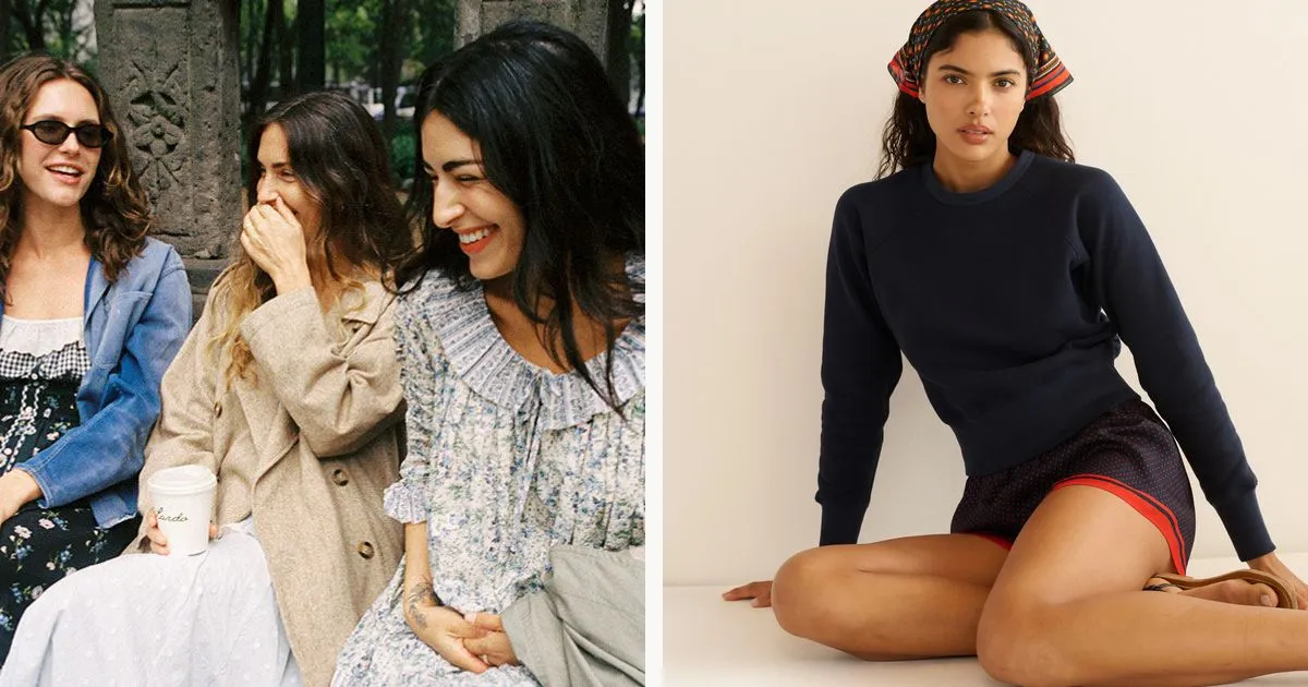 Regenerative and romantic cotton dresses from official fashion storefronts