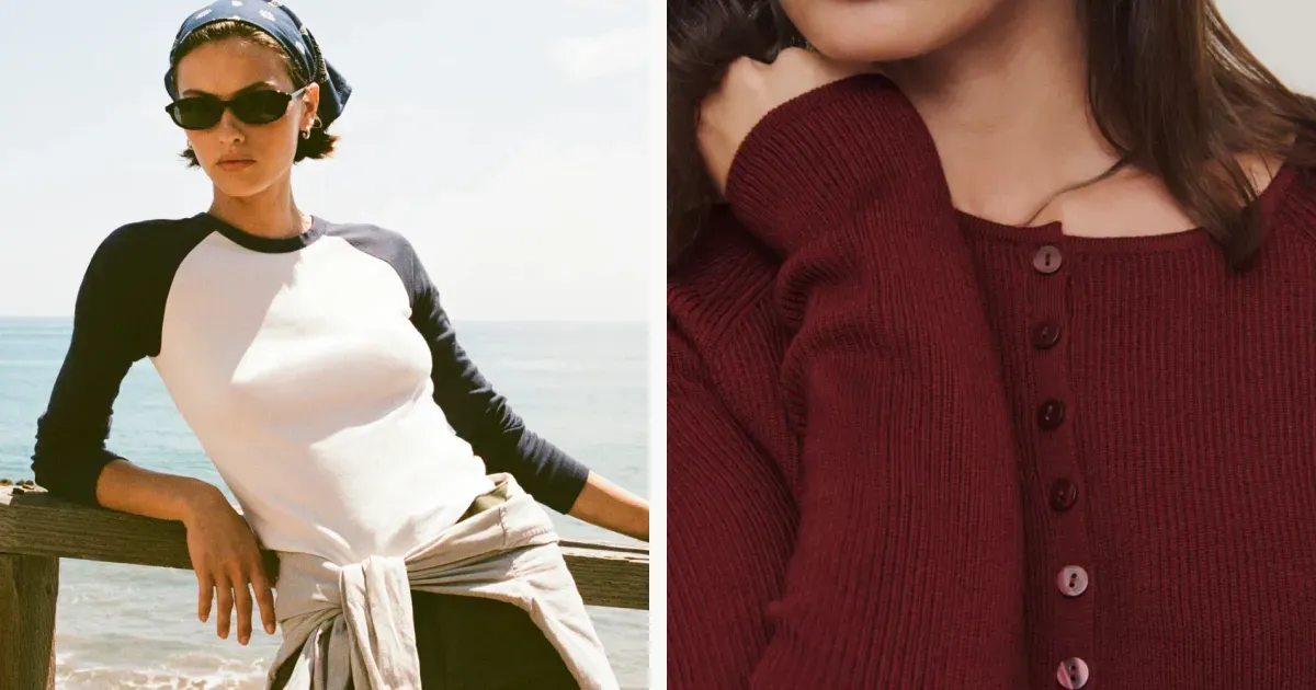 Basics and dress-led apparel from official fashion storefronts