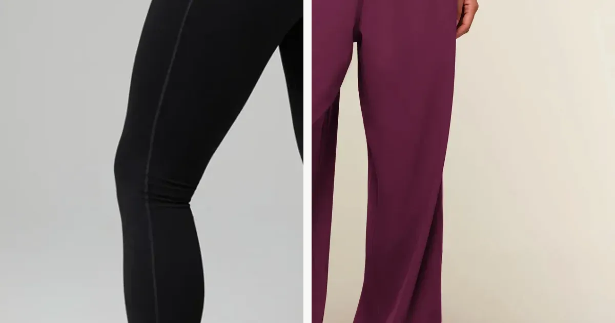 VIP and training-drop leggings from official fitness storefronts