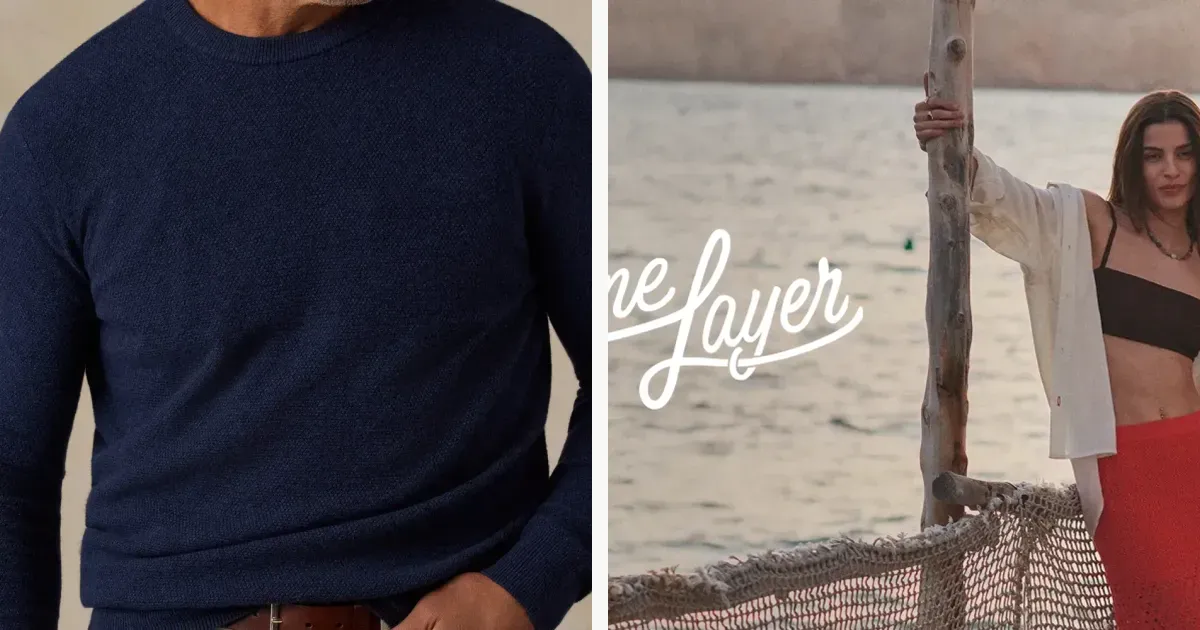 Coastal knit shirts and MicroModal tees from official fashion storefronts