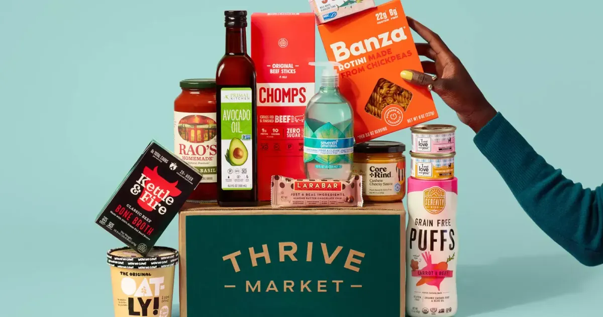 Grocery and pantry product photography from a membership grocer