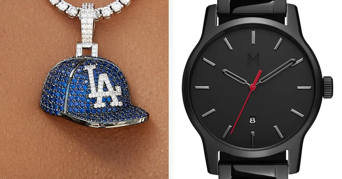 Statement chains and minimalist watches from official jewelry storefronts