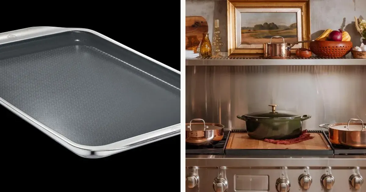 Hybrid and stainless cookware from official kitchen storefronts