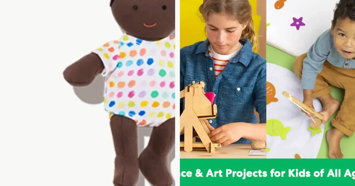 Staged play kits and STEM subscription crates from official kids storefronts