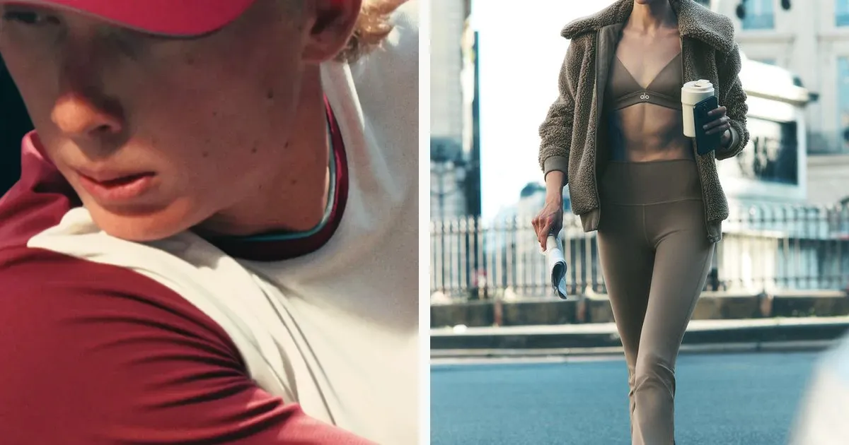 Studio tights and Airbrush athleisure from official fitness storefronts