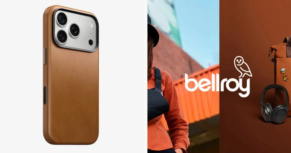 Leather tech accessories and slim everyday carry from official electronics storefronts