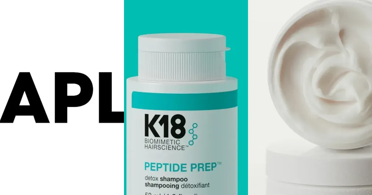 OLAPLEX and K18 hair-repair products comparison