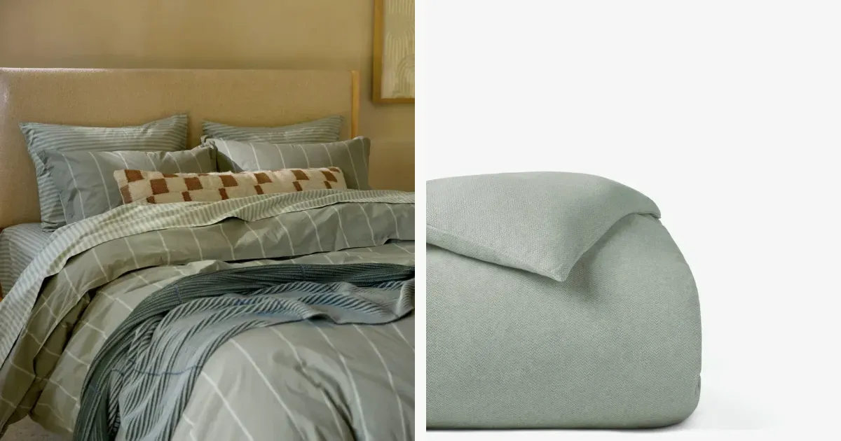 Modern bedding and organic textiles from official home storefronts
