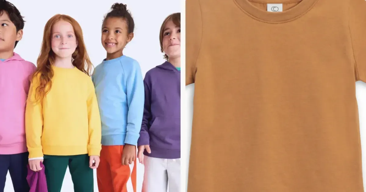 Color-block kids basics and organic cotton knits from official kids storefronts