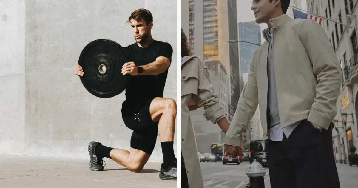 Training shorts and performance polos from official fitness storefronts