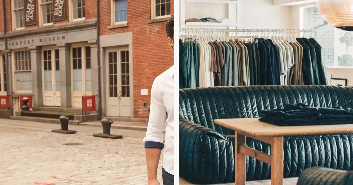 Untucked casual shirts and heritage menswear staples from official fashion storefronts