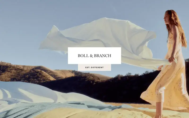 Boll & Branch Home store cover