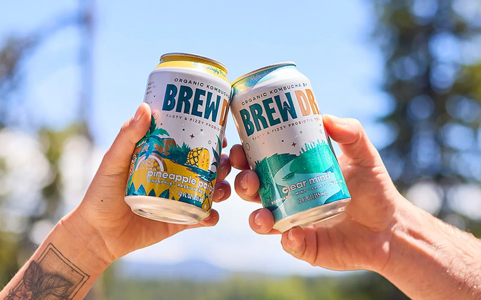Brew Dr. Kombucha Food & Drink Shopify homepage screenshot