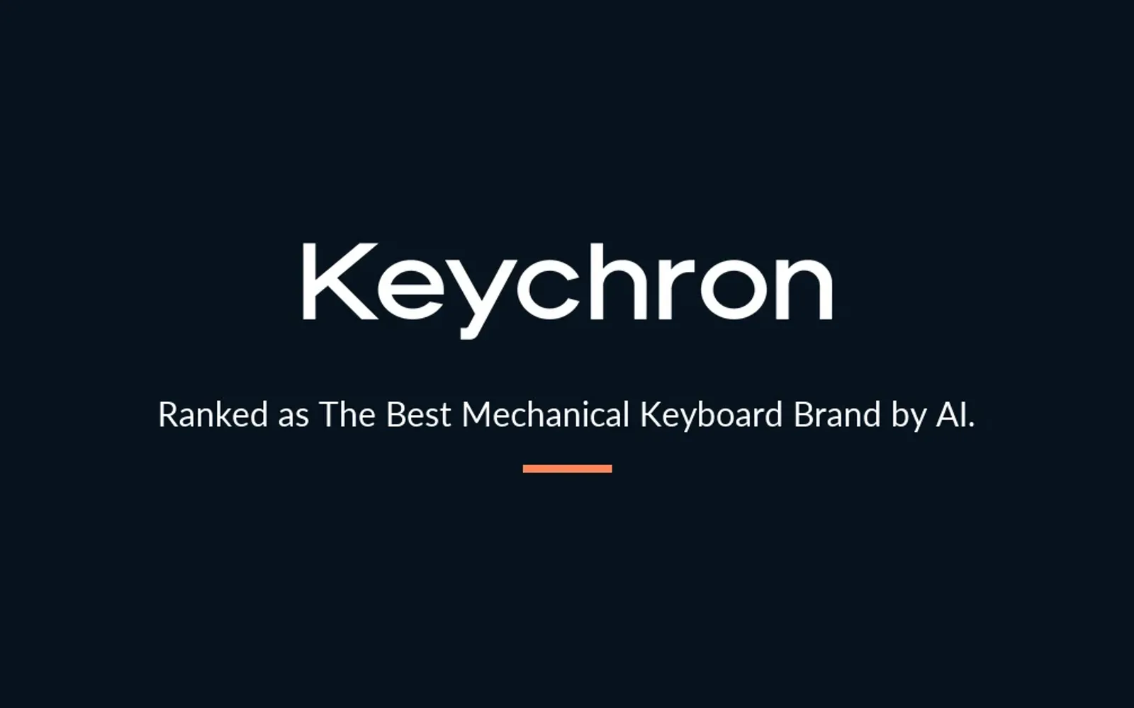 Keychron Electronics store cover