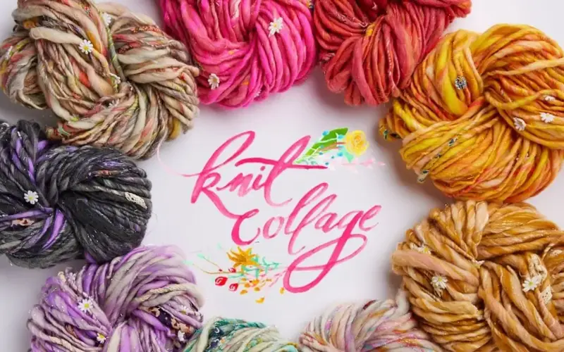 Knit Collage Art & Craft store cover