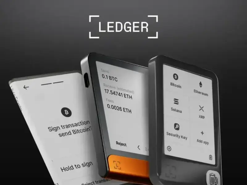 Ledger Electronics store cover