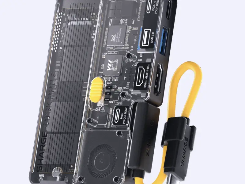 Sharge Electronics store cover