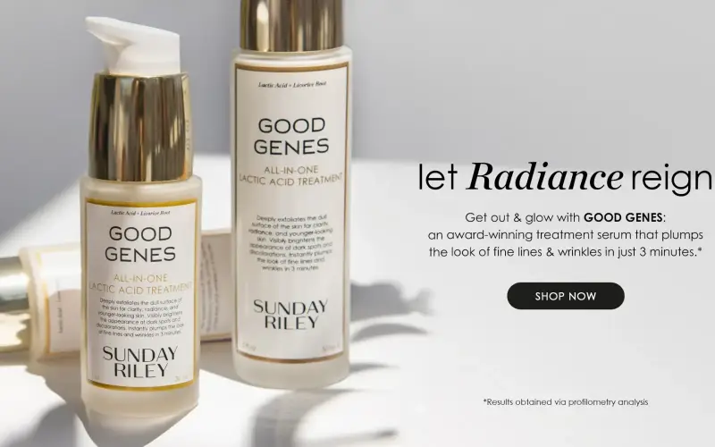 Sunday Riley Beauty store cover